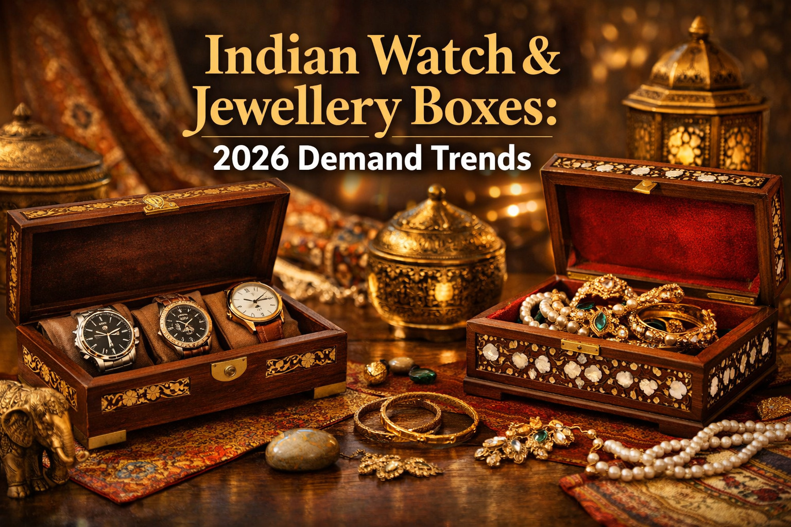 Indian Watch & Jewellery Boxes: 2026 Demand Trends