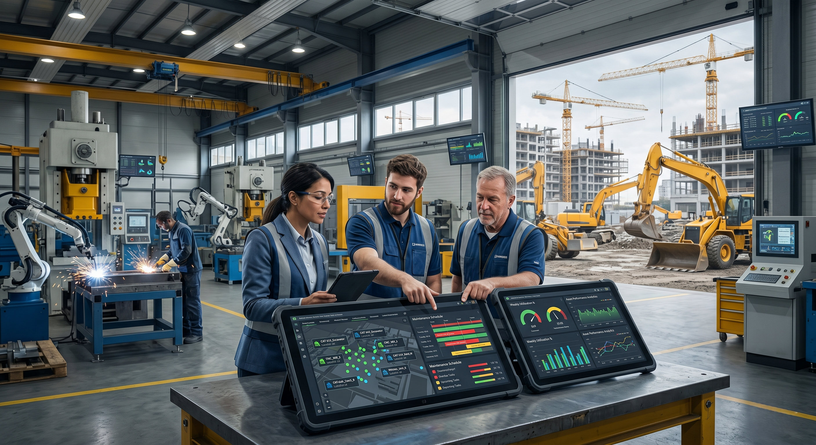 Why Equipment Tracking Is Essential for Construction and Manufacturing Businesses