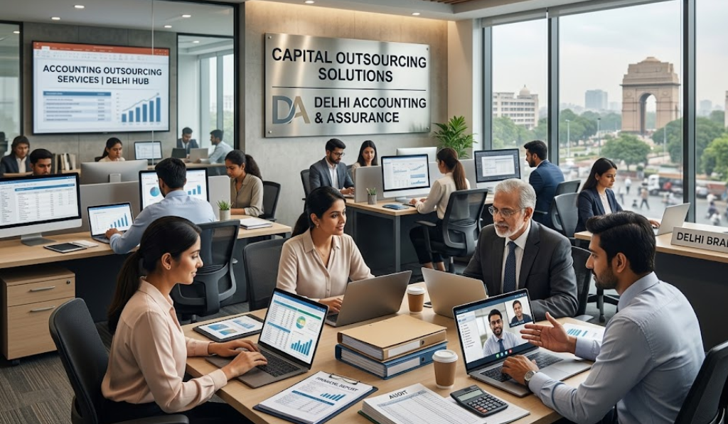 Leading Accounting Outsourcing Firms in Delhi for Legal-N-Tax