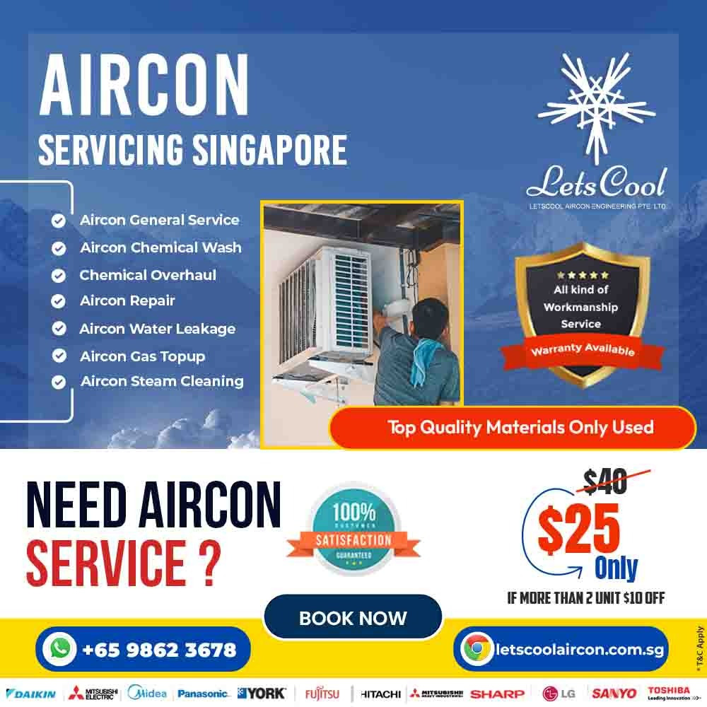 Aircon Servicing Price in Singapore 2026