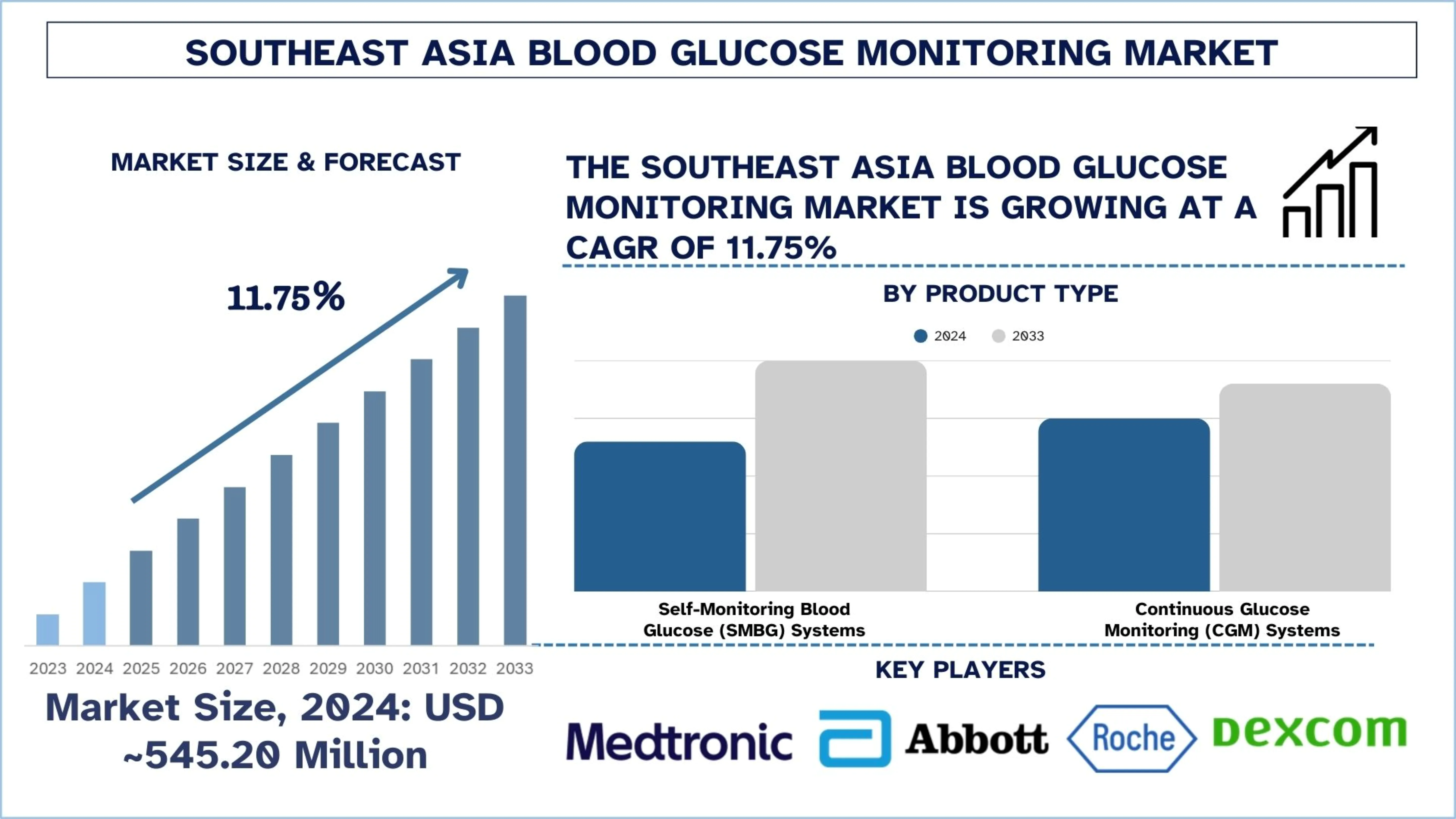 Southeast Asia Blood Glucose Monitoring Market Size, Trends, Forecast & Analysis 2033 | UnivDatos