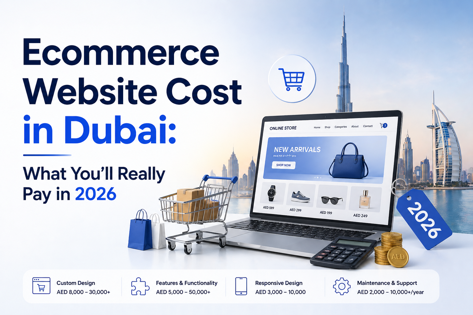 Ecommerce Website Cost in Dubai: What You'll Really Pay in 2026