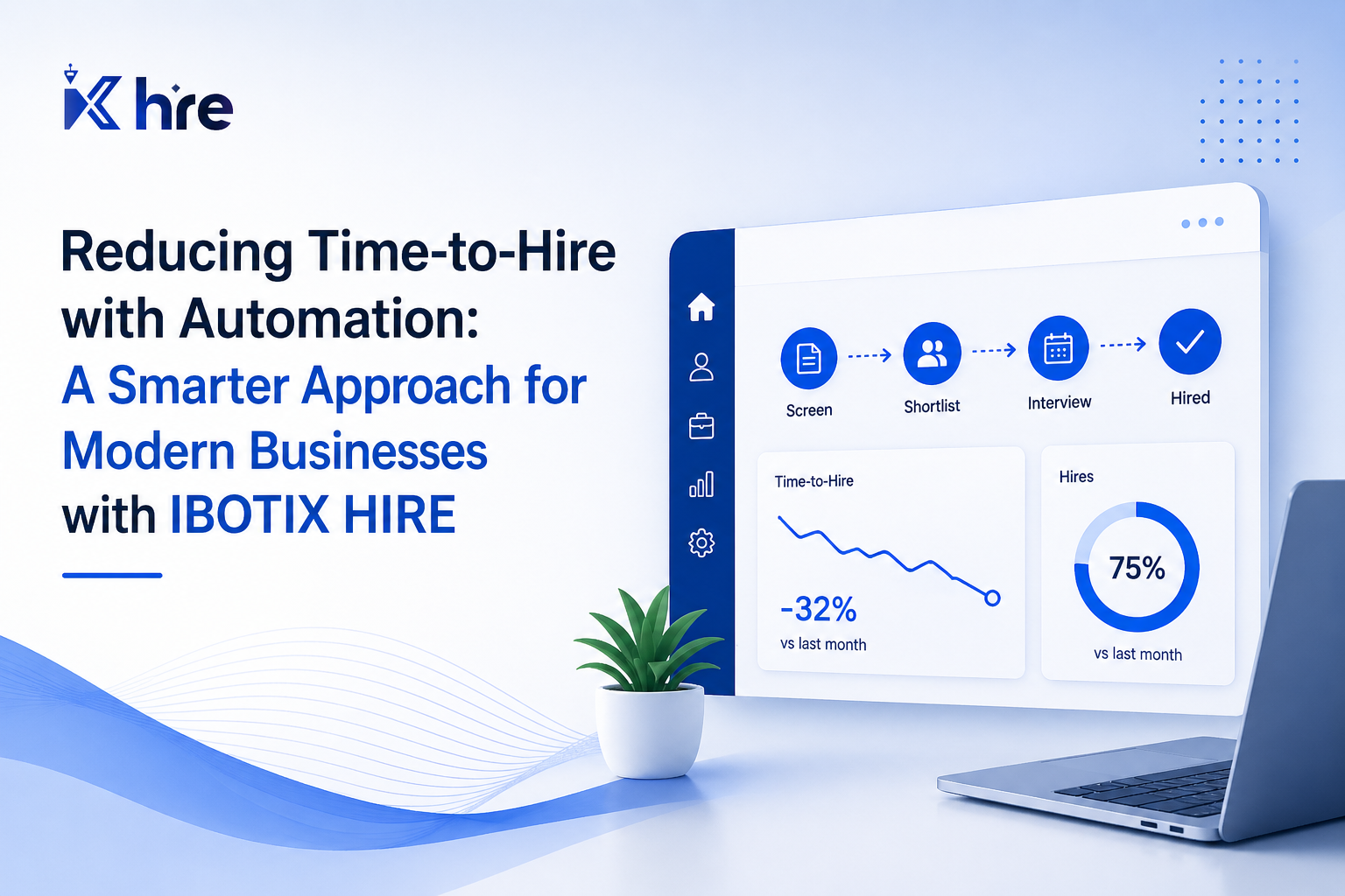 Reduce Time-to-Hire with IBOTIX HIRE Recruitment Automation Platform
