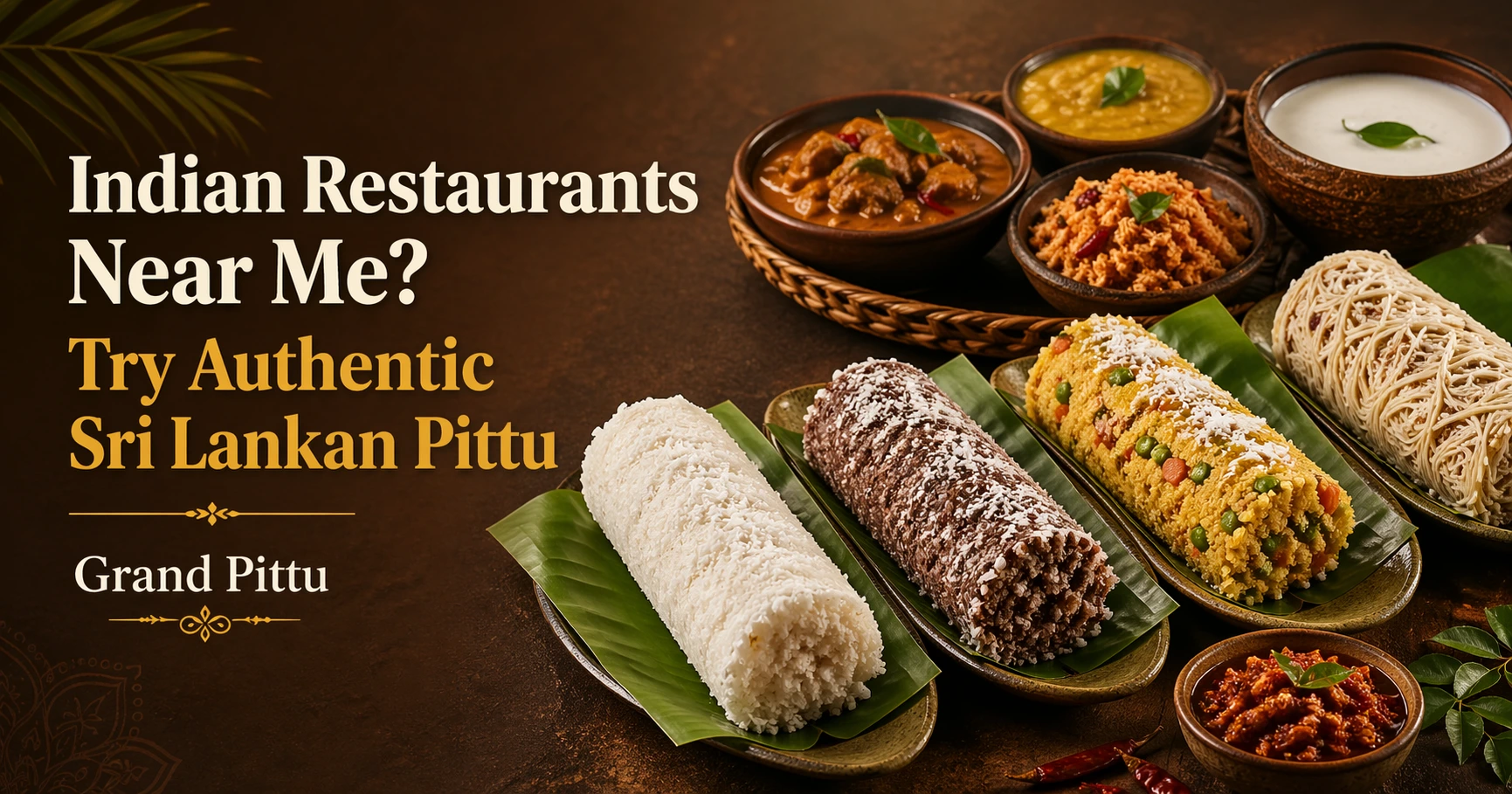 Looking for Indian Restaurants Near Me? Discover a Unique Sri Lankan Alternative at Grand Pittu