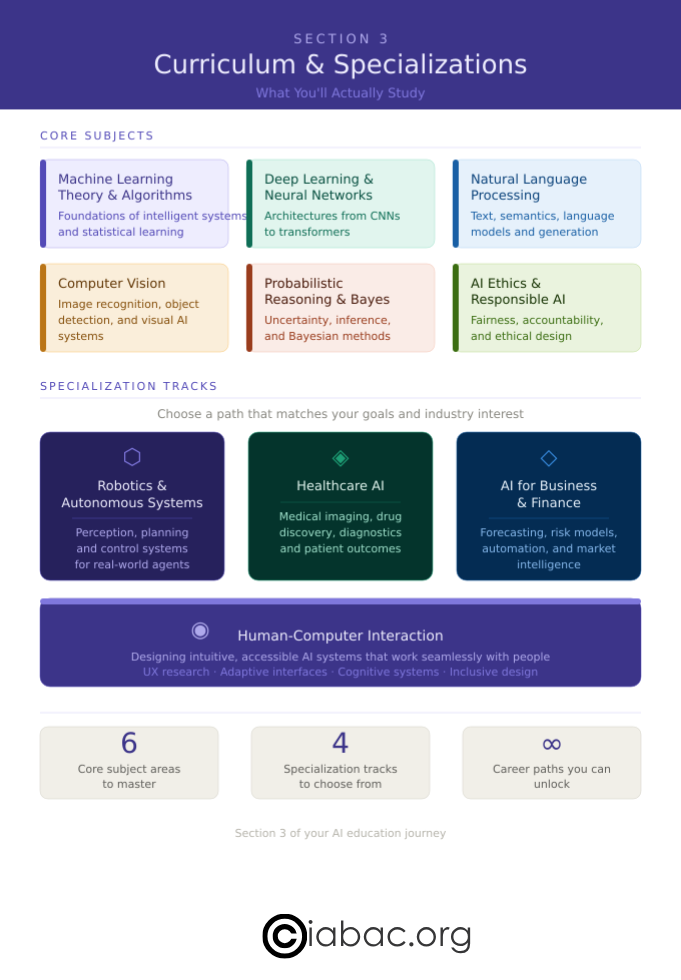 Curriculum and Specializations