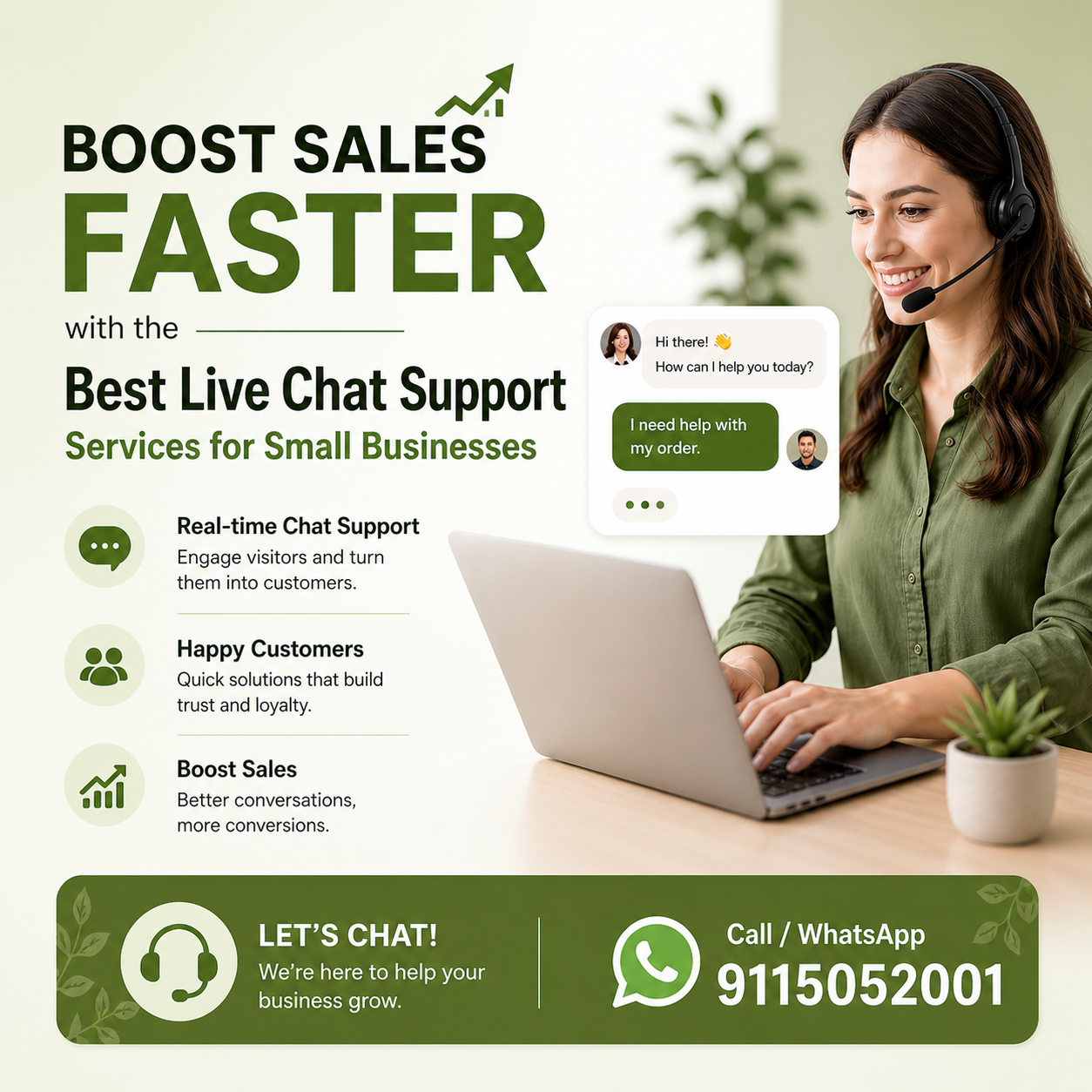 Boost Sales Faster with the Best Live Chat Support Services for Small Businesses