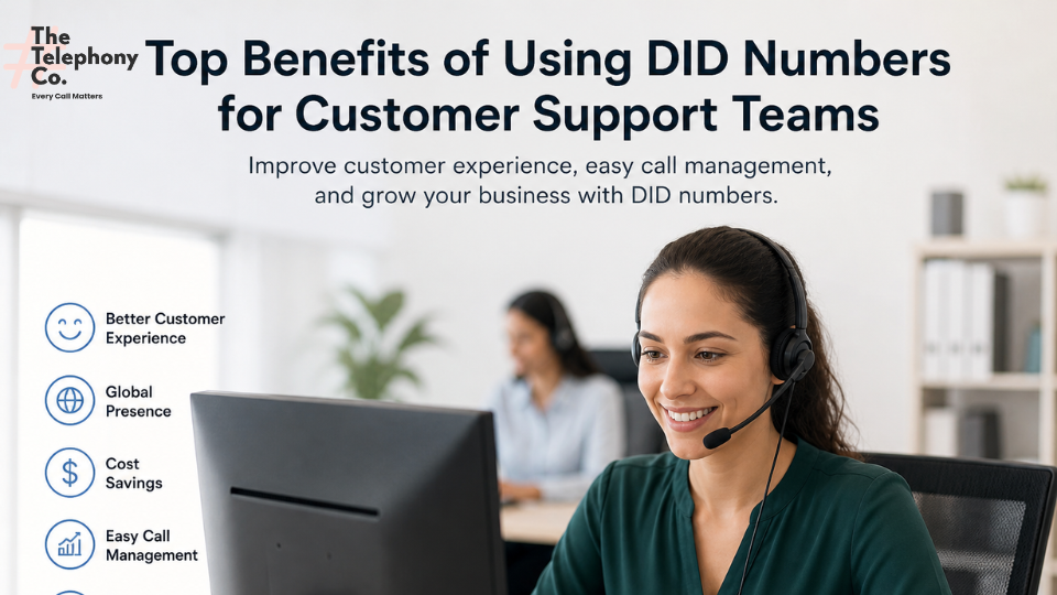 Top Benefits of Using DID Numbers for Customer Support Teams