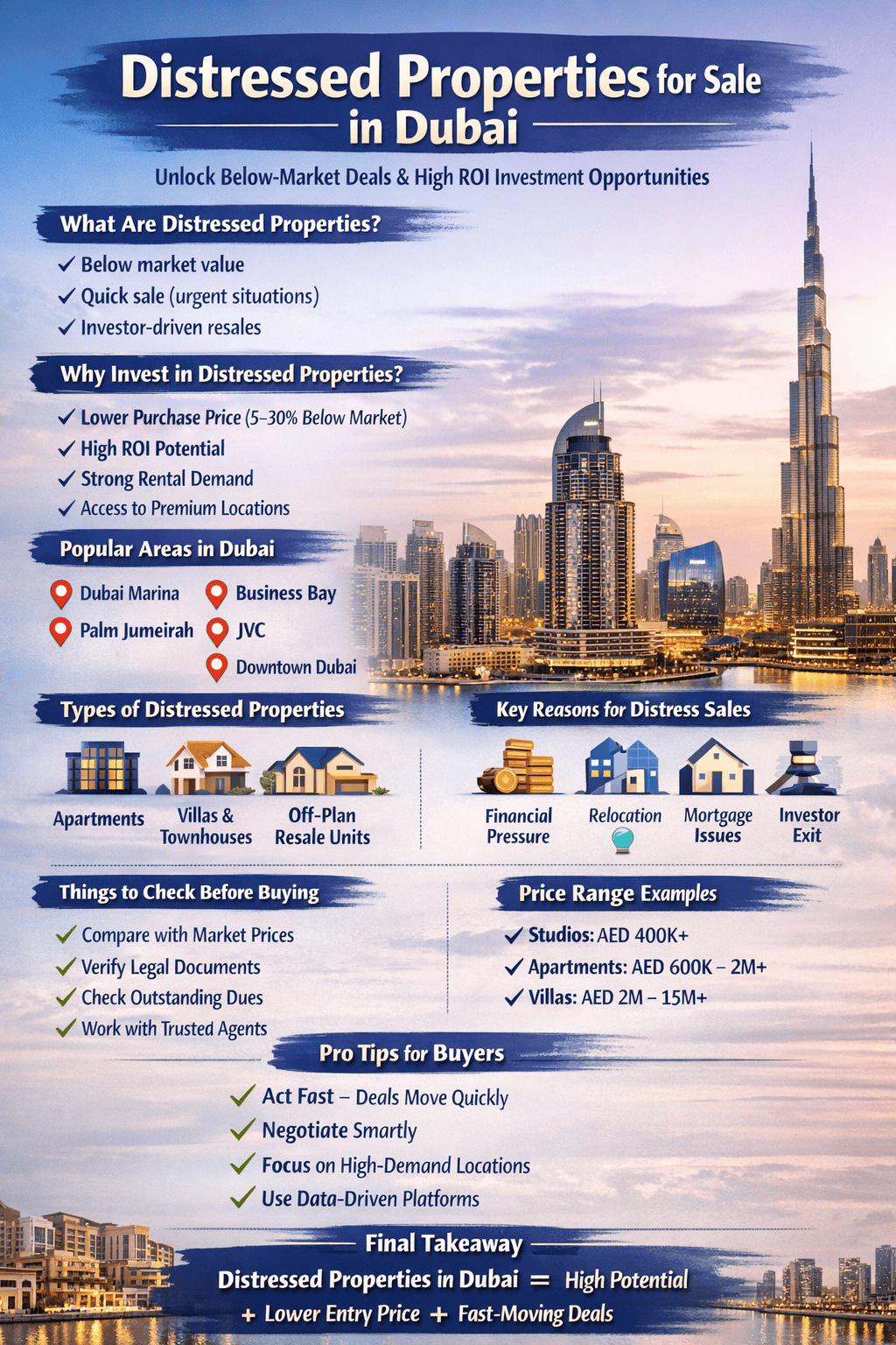 Distressed properties in Dubai