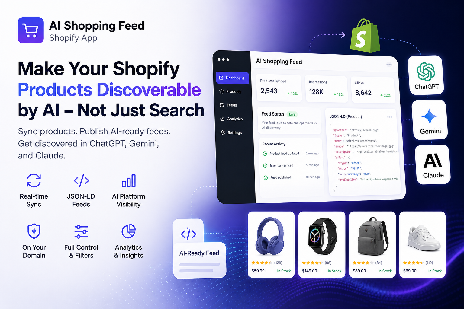 How Ecommerce Stores Can Get Discovered on AI Platforms Like ChatGPT, Gemini, and Claude