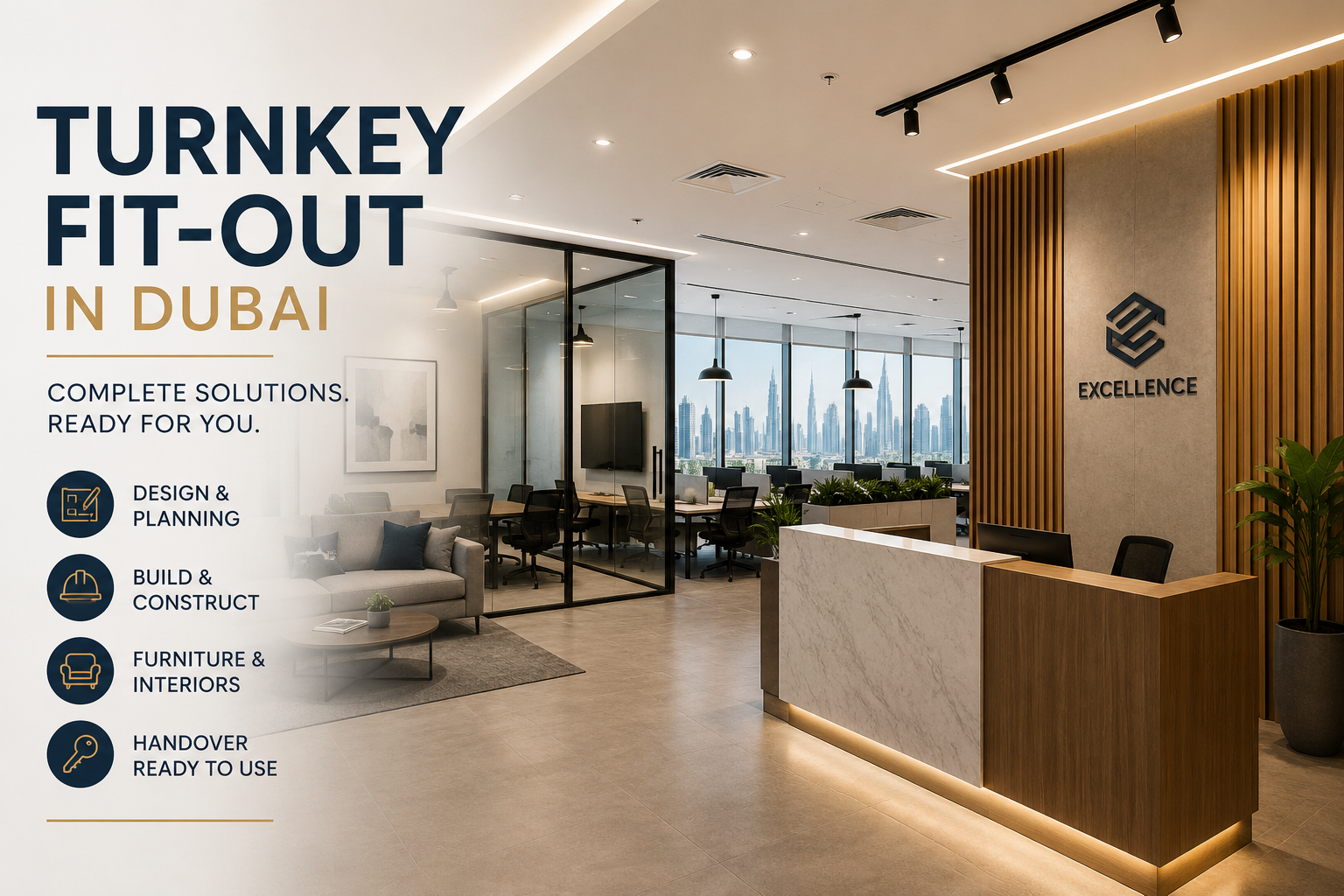 Turnkey Fit-Out in Dubai: The Stuff Nobody Puts in a Brochure