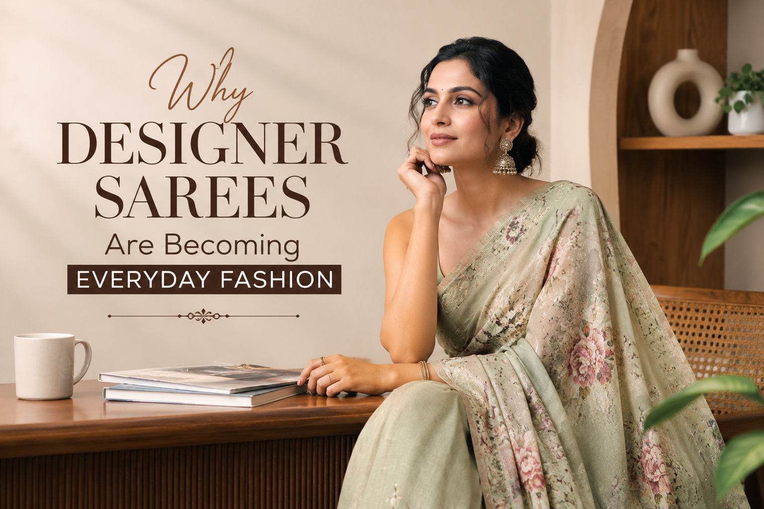 Why Designer Sarees Are Becoming Everyday Fashion