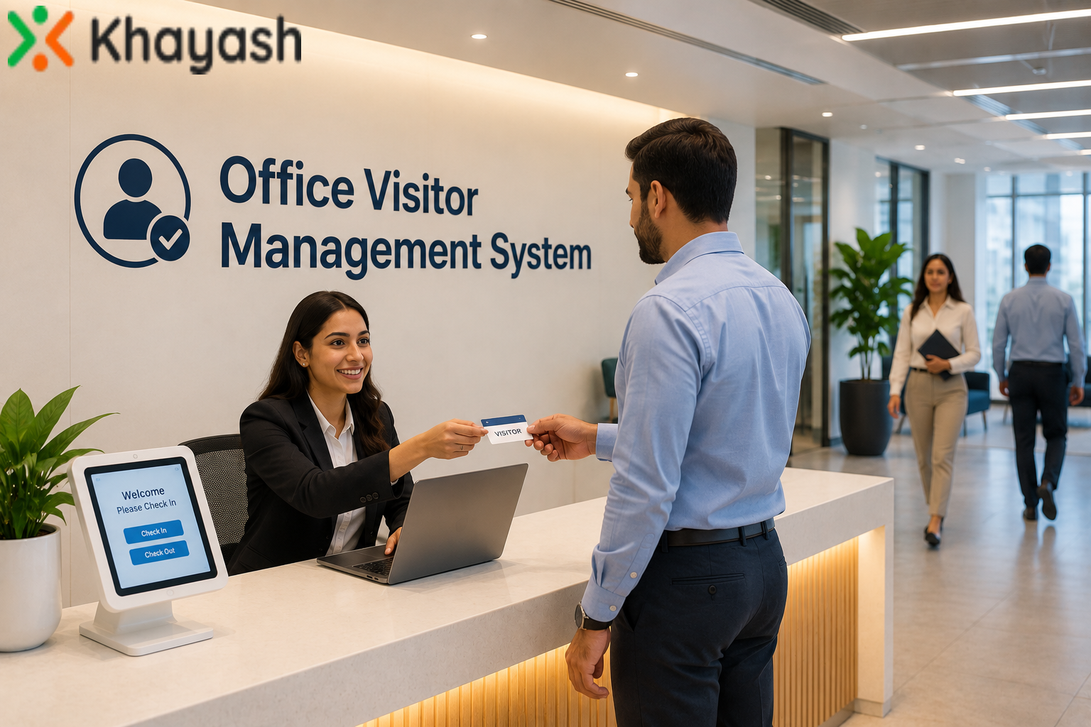Smart Office Visitor Management System for Secure and Efficient Workplace Management