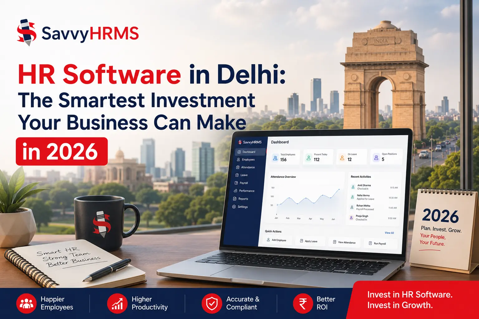 HR Software in Delhi: The Smartest Investment Your Business Can Make in 2026
