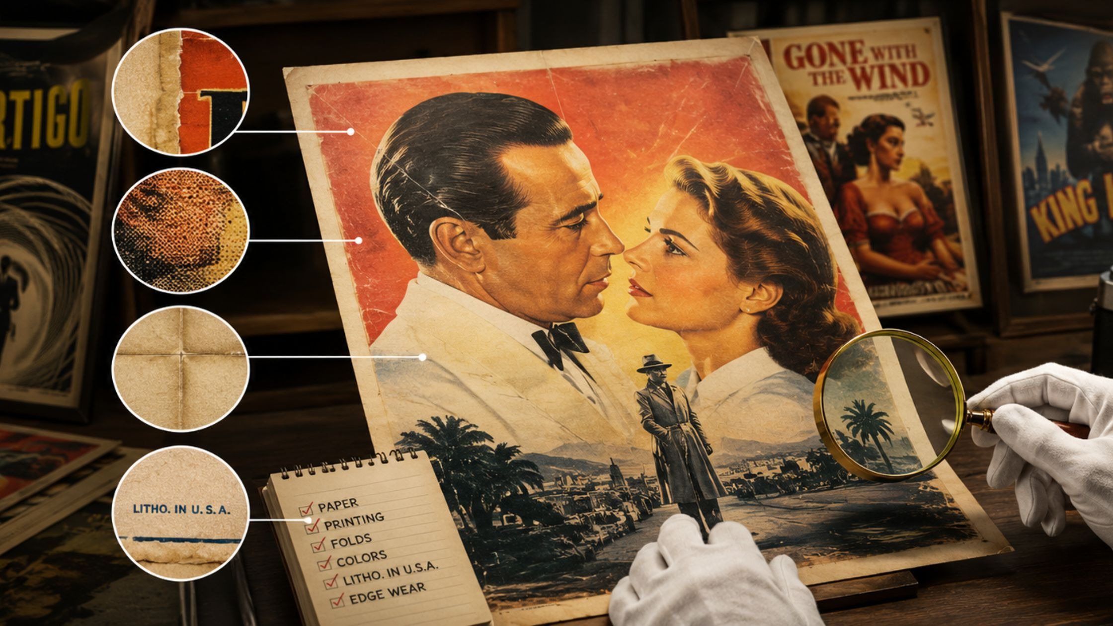How to Recognize Original Vintage Movie Posters Like an Expert