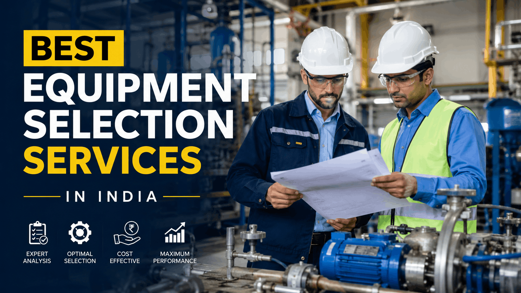 Best Equipment Selection Services in India for Industrial and Manufacturing Projects