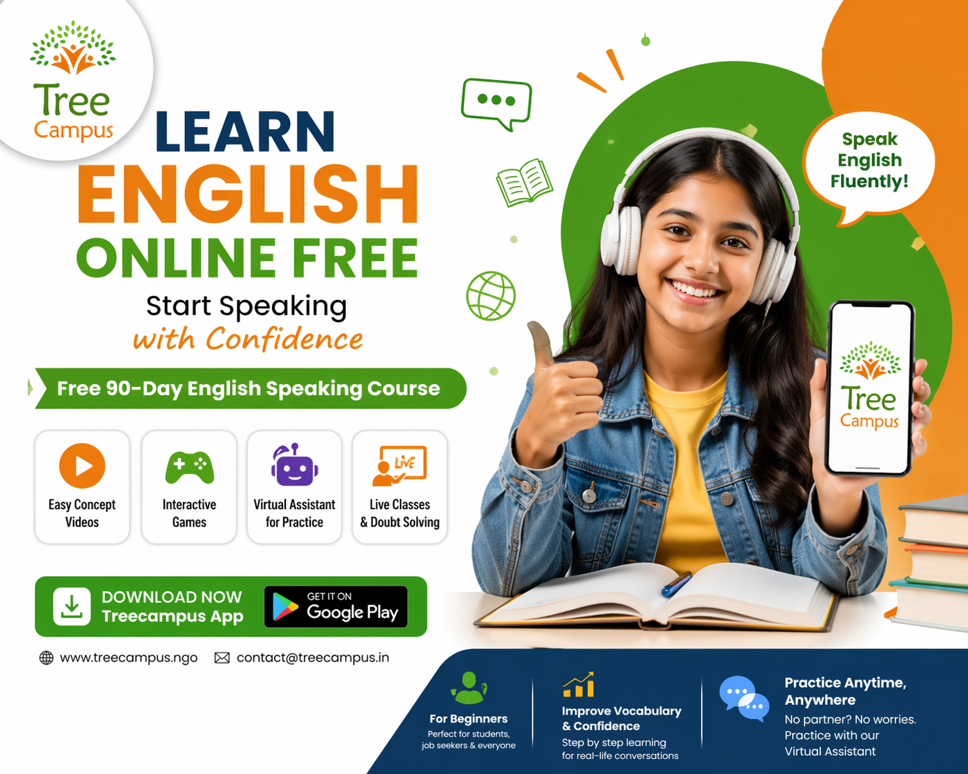 Learn Spoken English for Free and Unlock New Opportunities