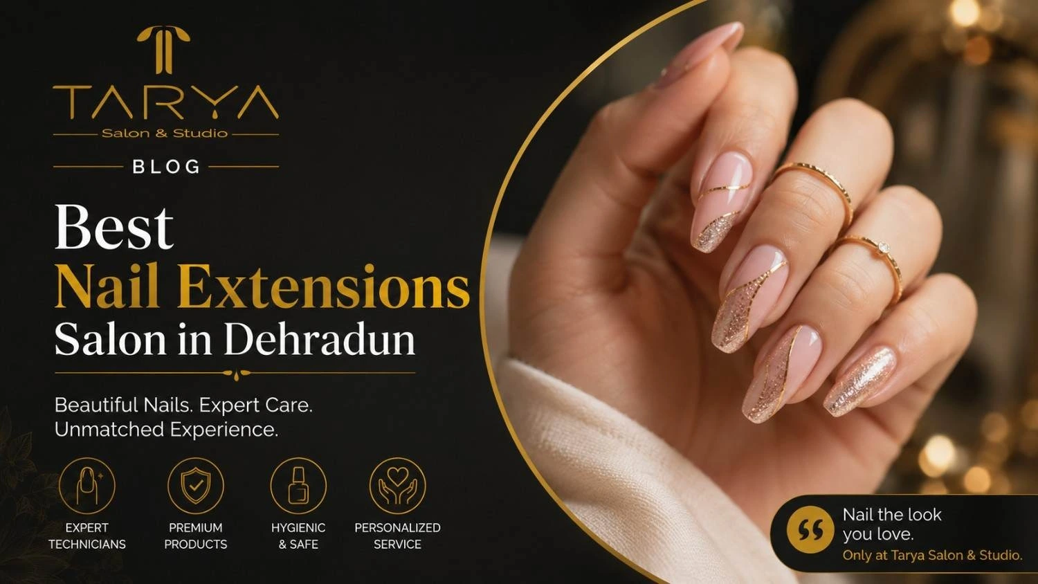 Best Nail Extensions Salon in Dehradun | Expert Nail Artists, Trendy Designs & Easy Booking
