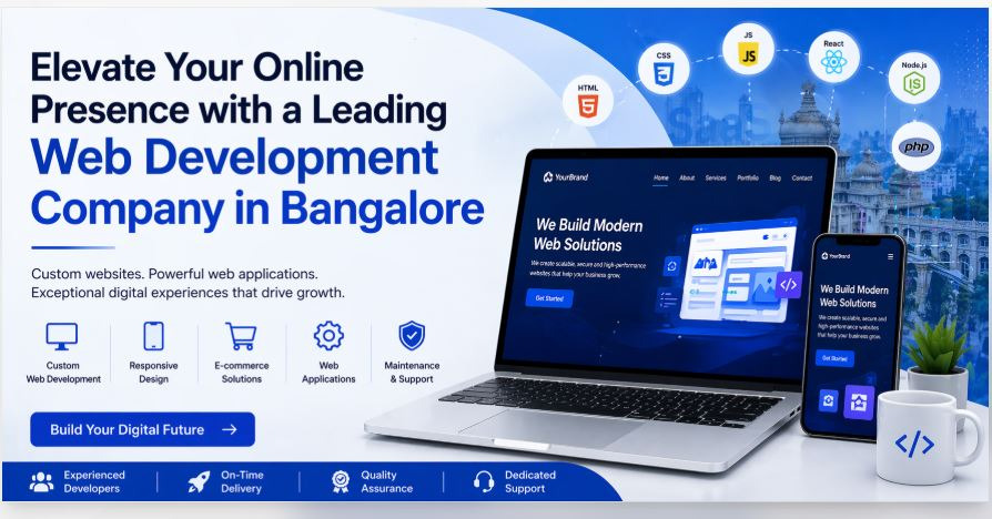 Empowering Businesses with a Leading Web Application Development Company in Bangalore