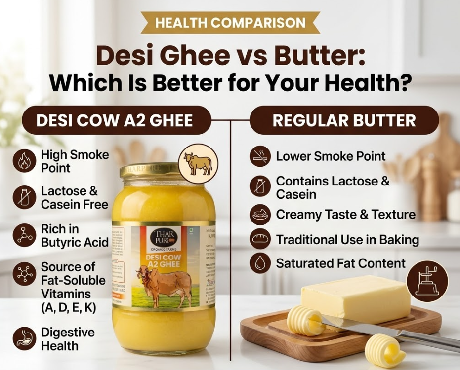 Desi Ghee vs Butter: Which Is Better for Your Health?