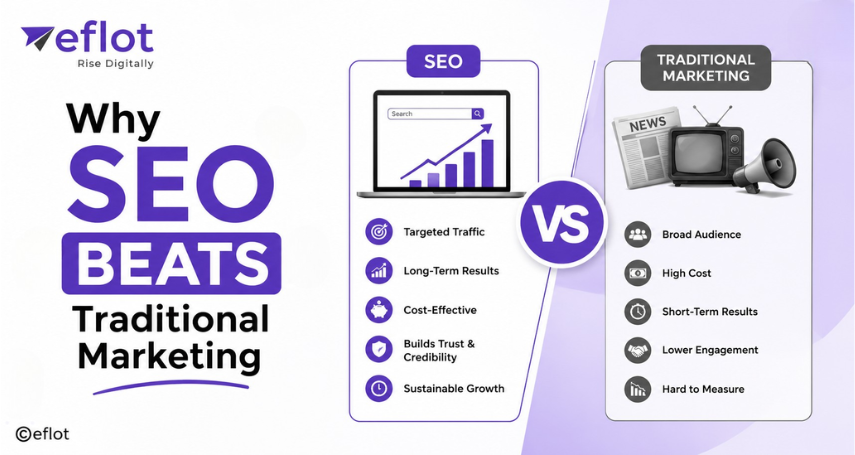 Why SEO beats traditional marketing