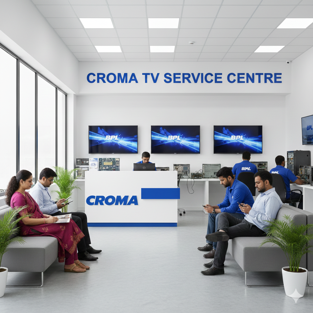 Can Croma TV Service Center service Android, LED, and 4K TVs?