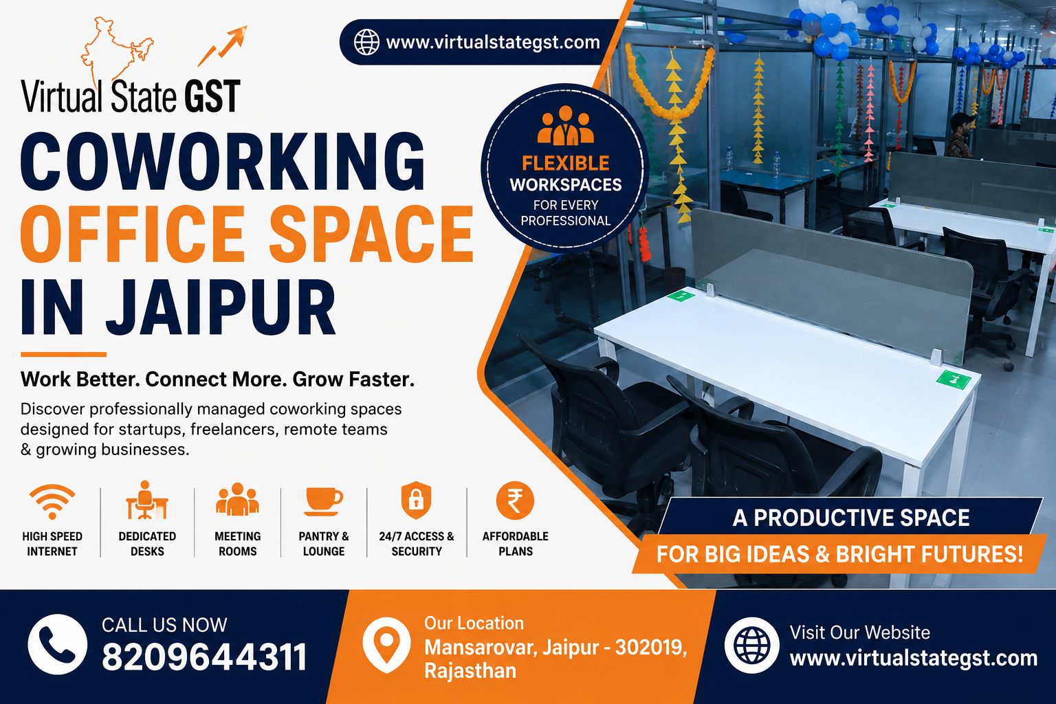 How to Choose the Right Coworking Space in Jaipur Easily?