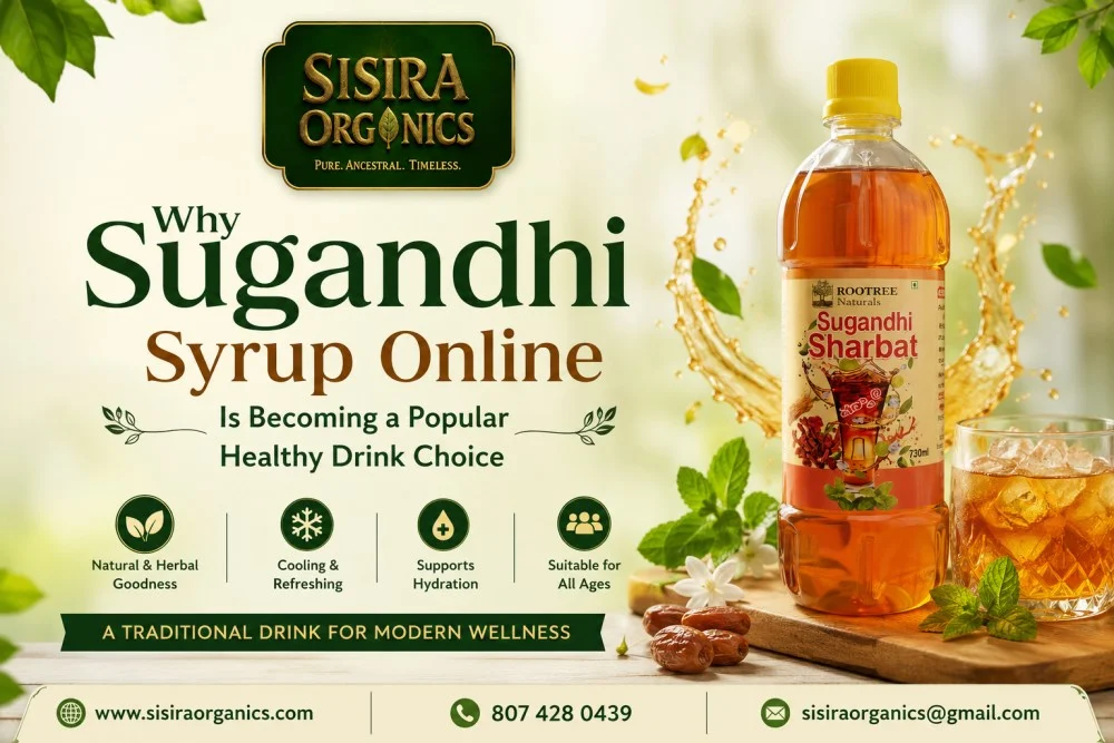 Why Sugandhi Syrup Online Is Becoming a Popular Healthy Drink Choice