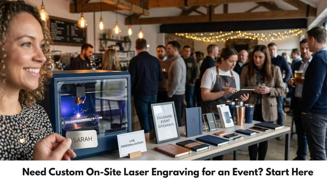 Need Custom On-Site Laser Engraving for an Event? Start Here