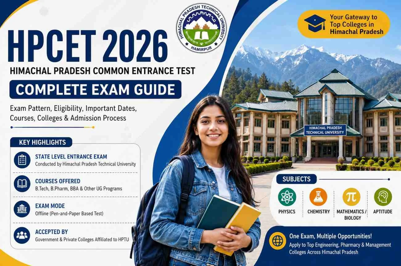 HPCET 2026: Exam Pattern, Courses, Eligibility and Admission Guide