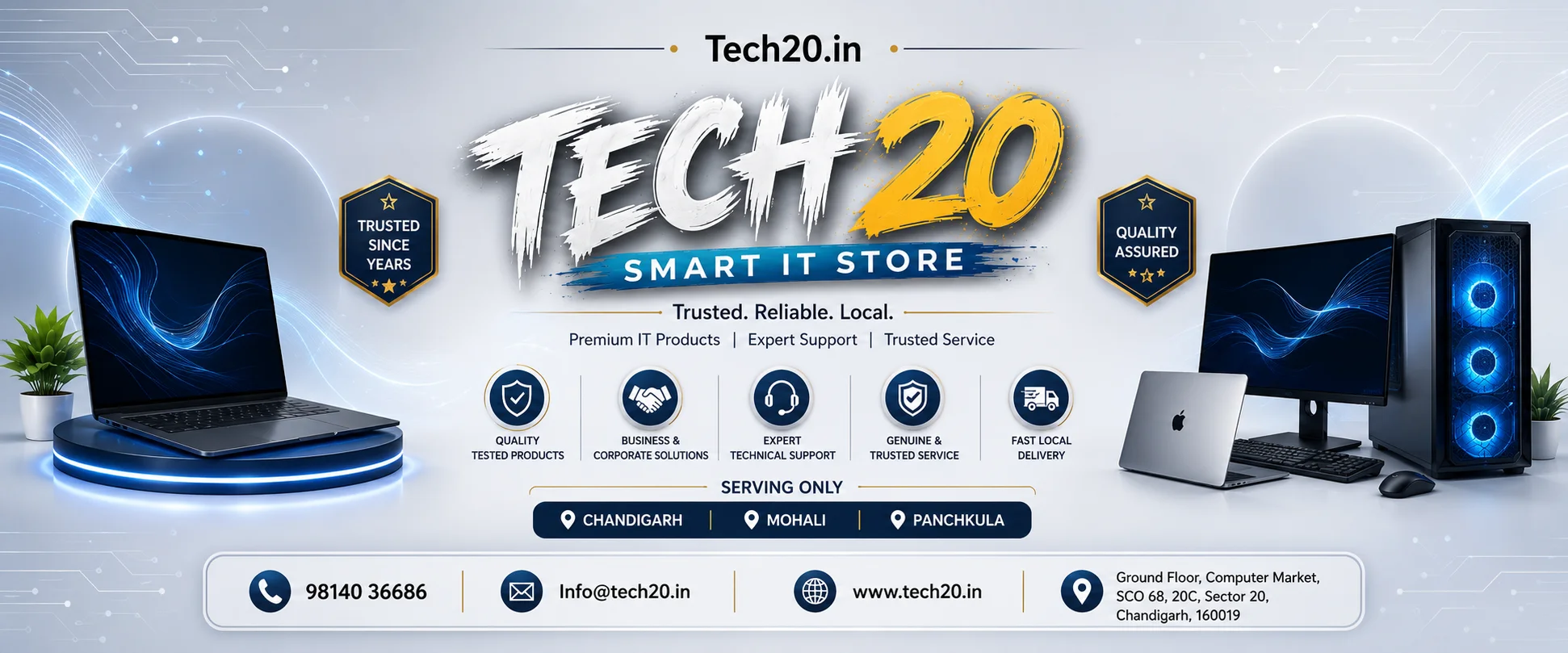 Buy Second Hand Laptop in Zirakpur | Used & Refurbished Laptops