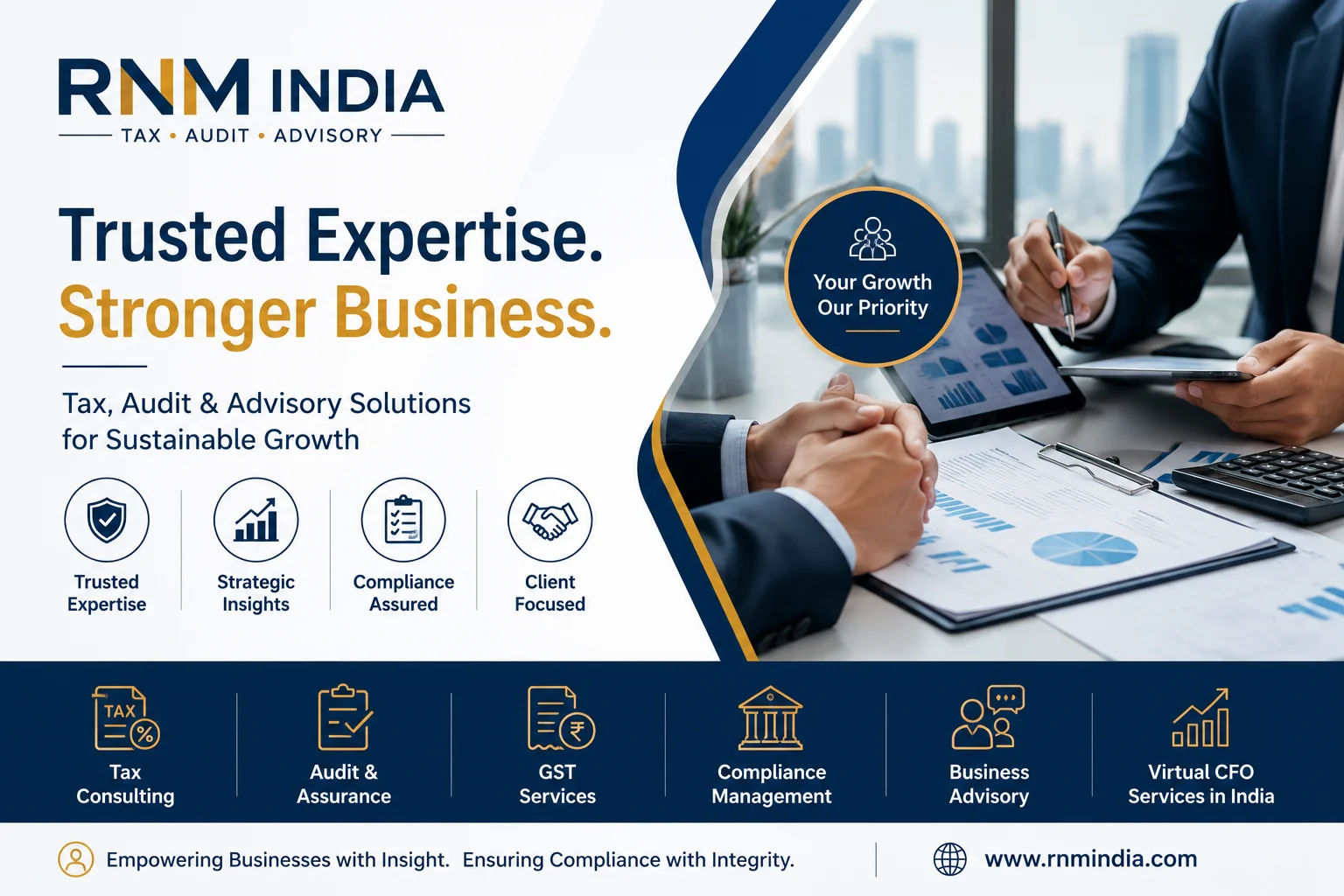 RNM India: Delivering Trusted Financial, Tax & Advisory Solutions for Modern Businesses