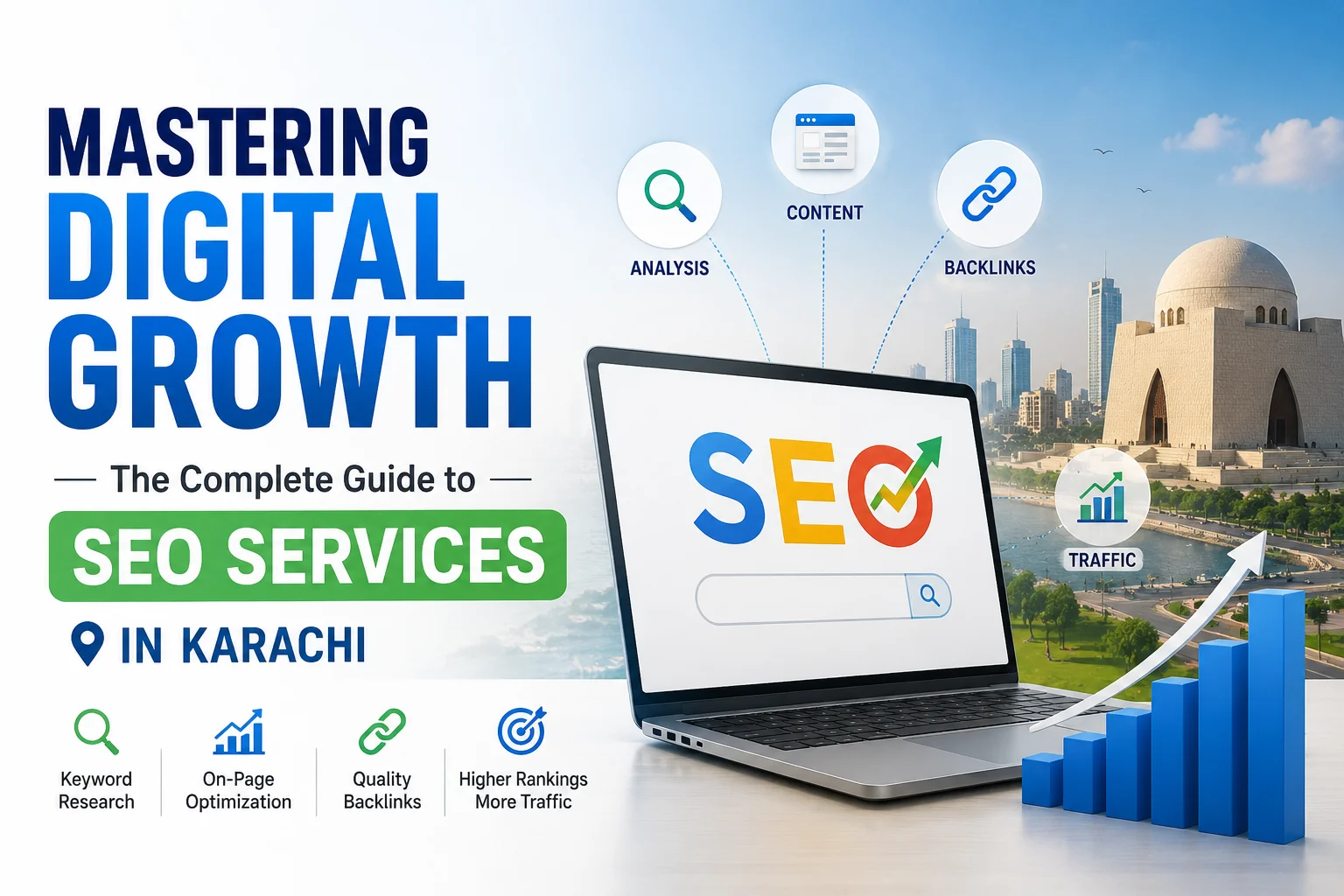 Top-Notch SEO Services in Karachi: Unlock Your Online Potential in Pakistan's Financial Hub