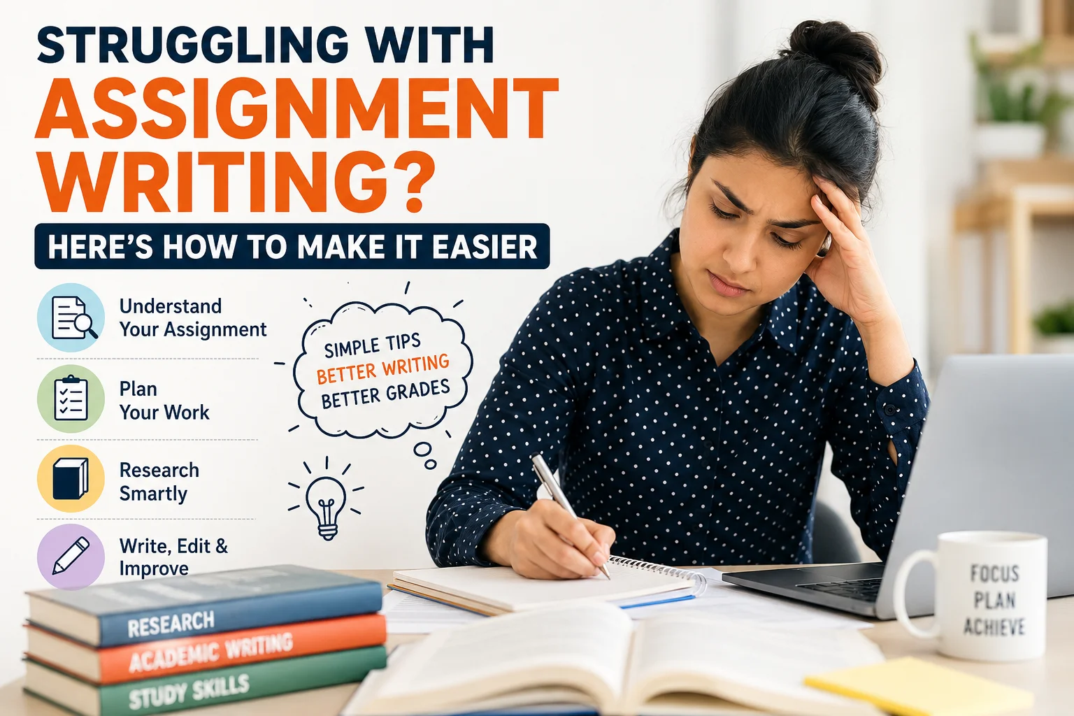 Struggling With Assignment Writing? Here’s How to Make It Easier