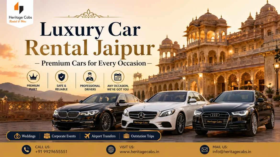 Luxury Car Rental Jaipur | Premium Wedding Car Rental Services in Jaipur