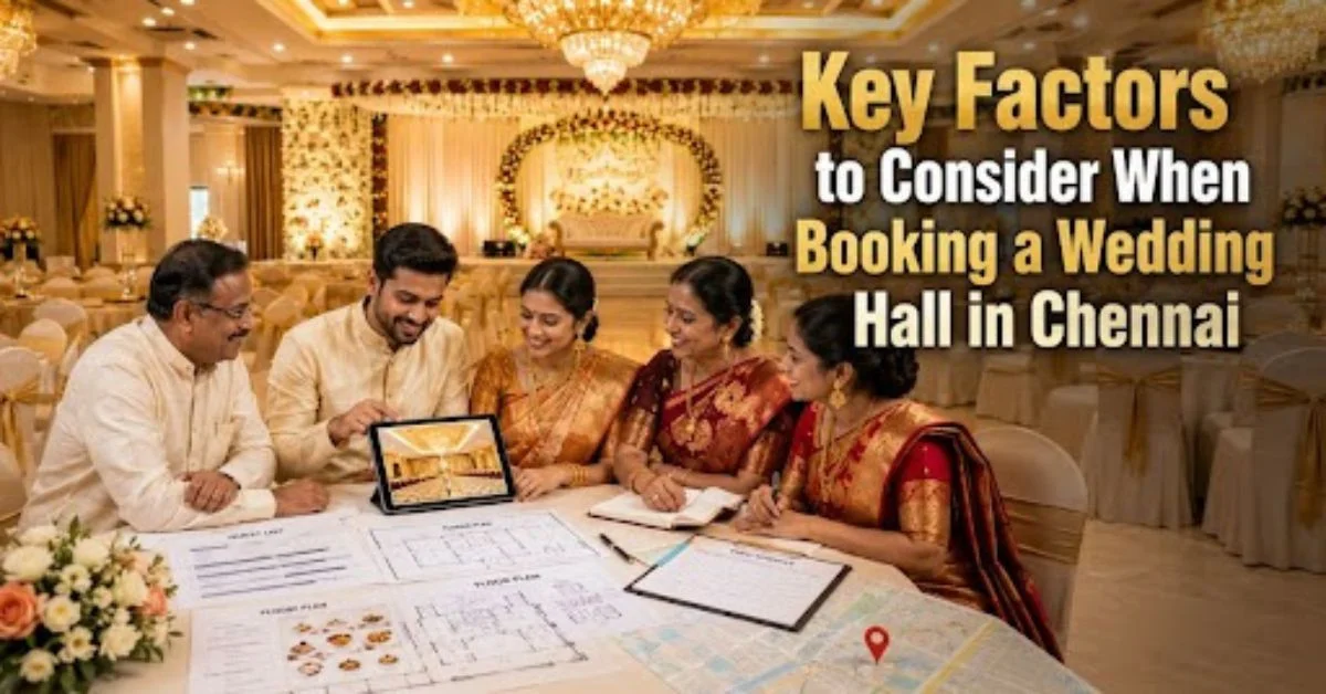 Key Factors to Consider When Booking a Wedding Hall in Chennai