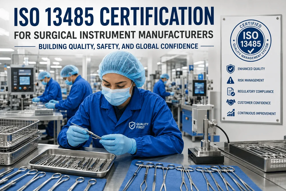 ISO 13485 Certification for Surgical Instrument Manufacturers: Strengthening Quality and Patient Safety