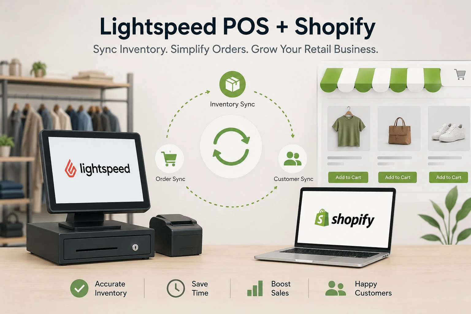 Why Smart Retailers Are Connecting Lightspeed POS with Shopify