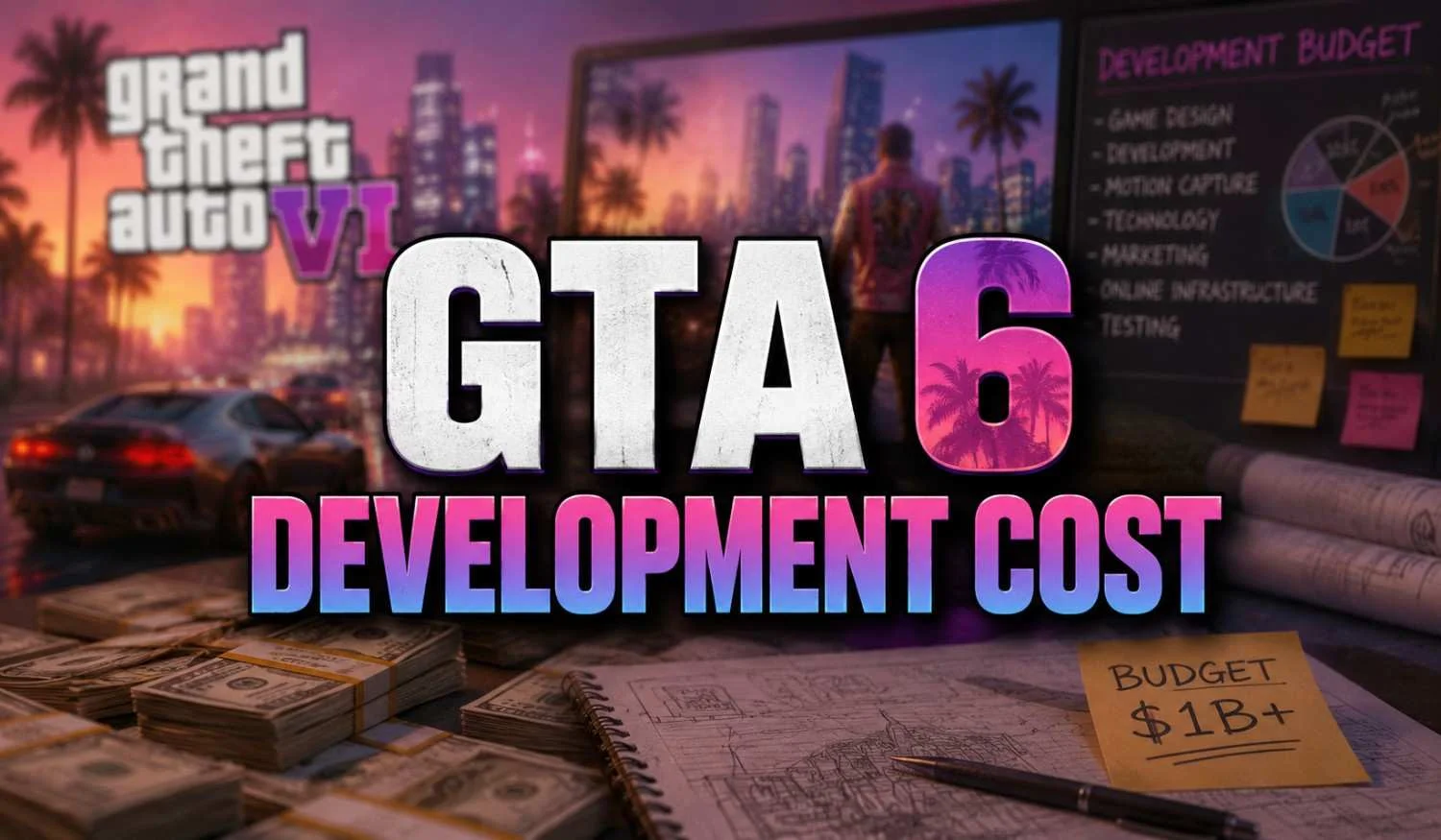 GTA 6 Development Cost: Inside Rockstar’s Massive Budget