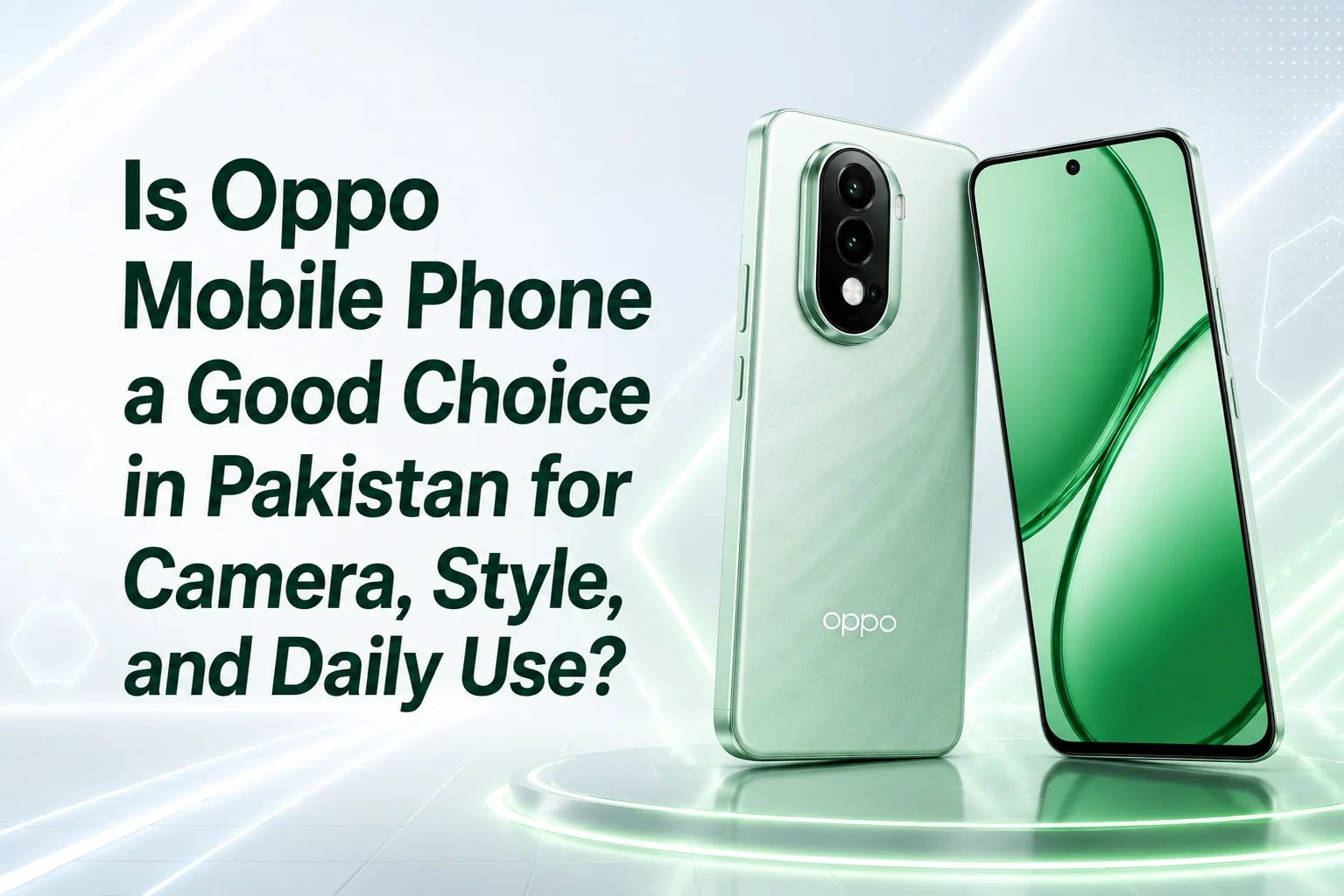 Is Oppo Mobile Phone a Good Choice in Pakistan for Camera, Style, and Daily Use?