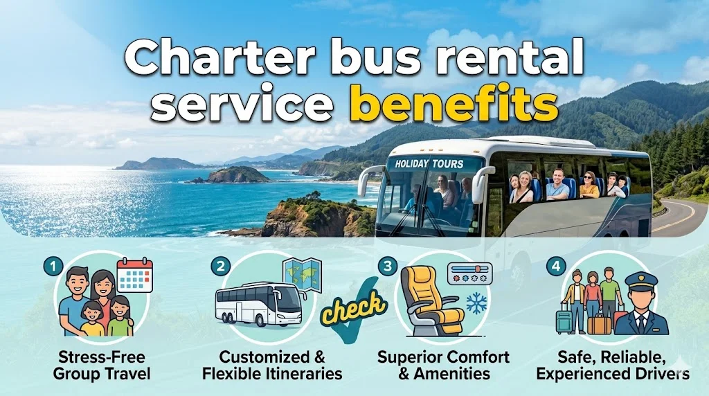 The Hidden Advantages of Charter Bus Rentals for Events and Tours