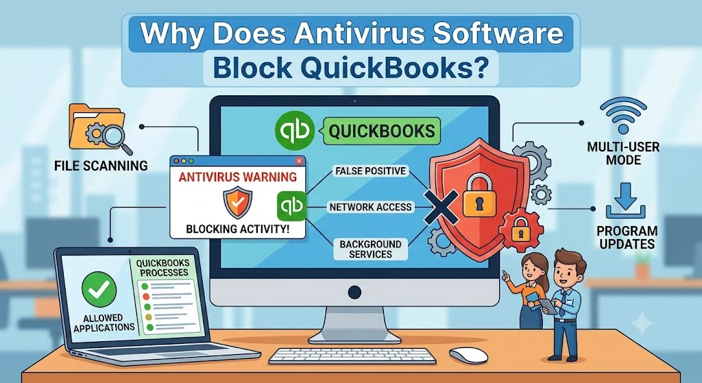 Why Does Antivirus Software Block QuickBooks?