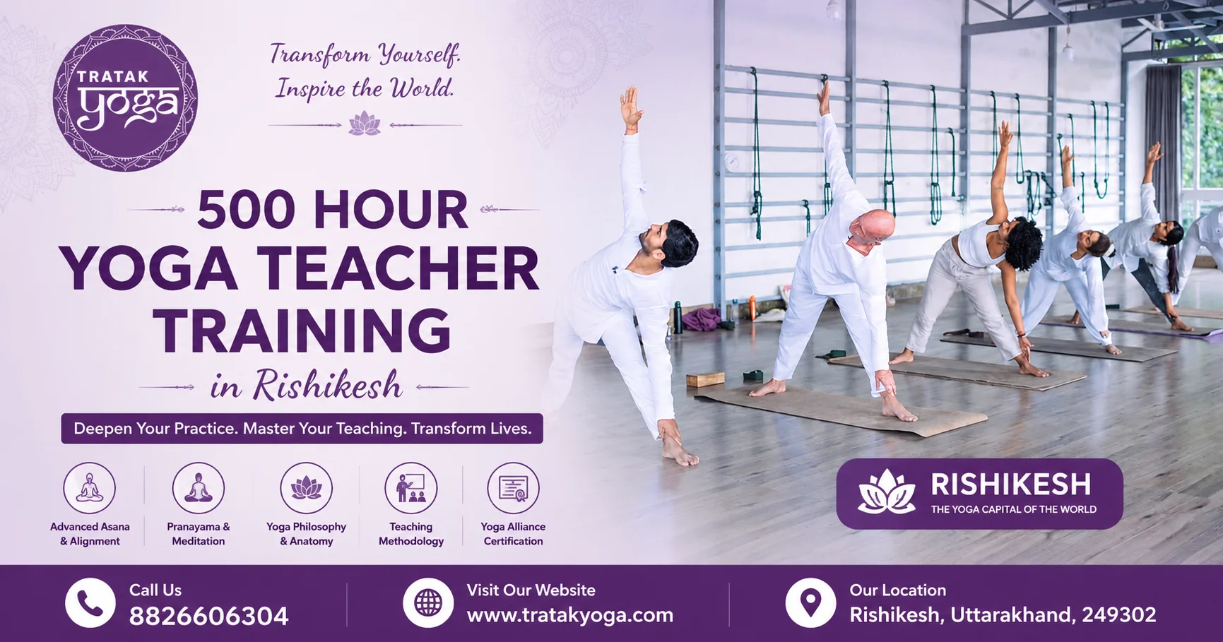 How to Select the Best 500 Hour Yoga Teacher Training in Rishikesh?