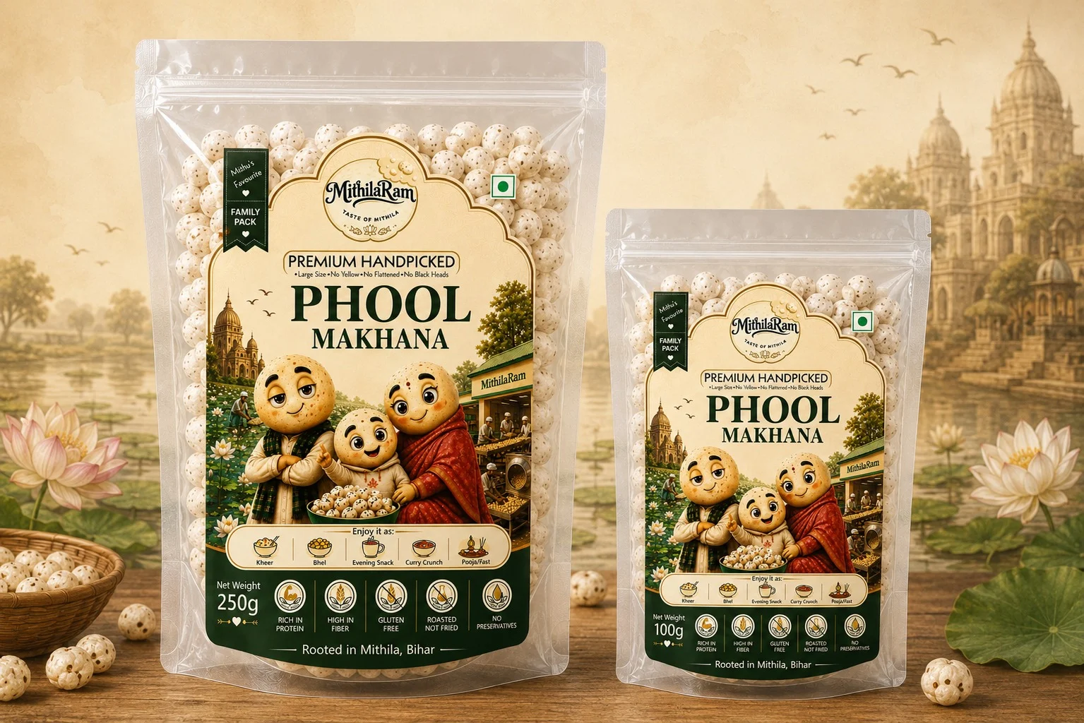 Why MithilaRam Is India's Trusted Makhana Supplier | Premium Mithila Makhana
