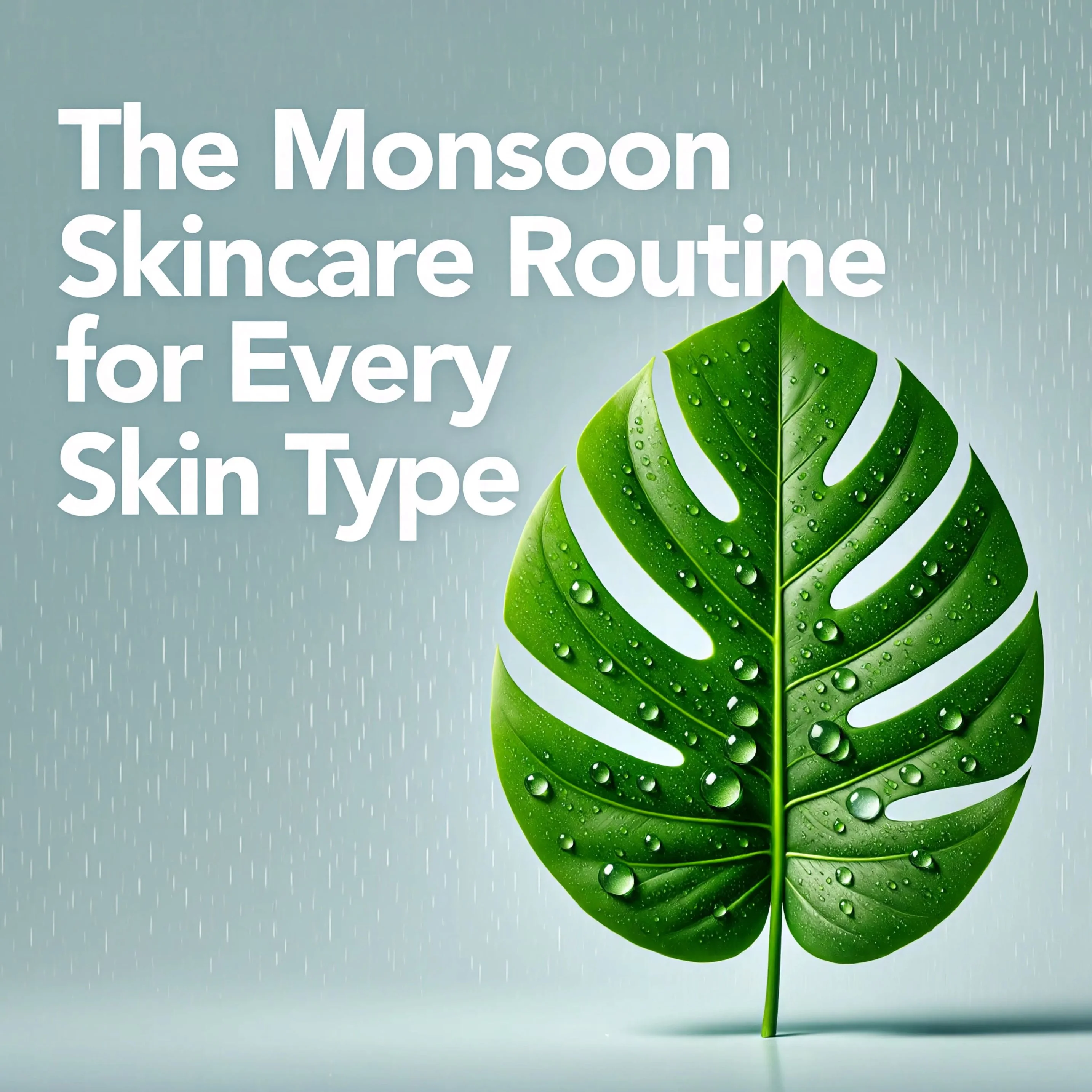The Monsoon Skincare Routine for Every Skin Type