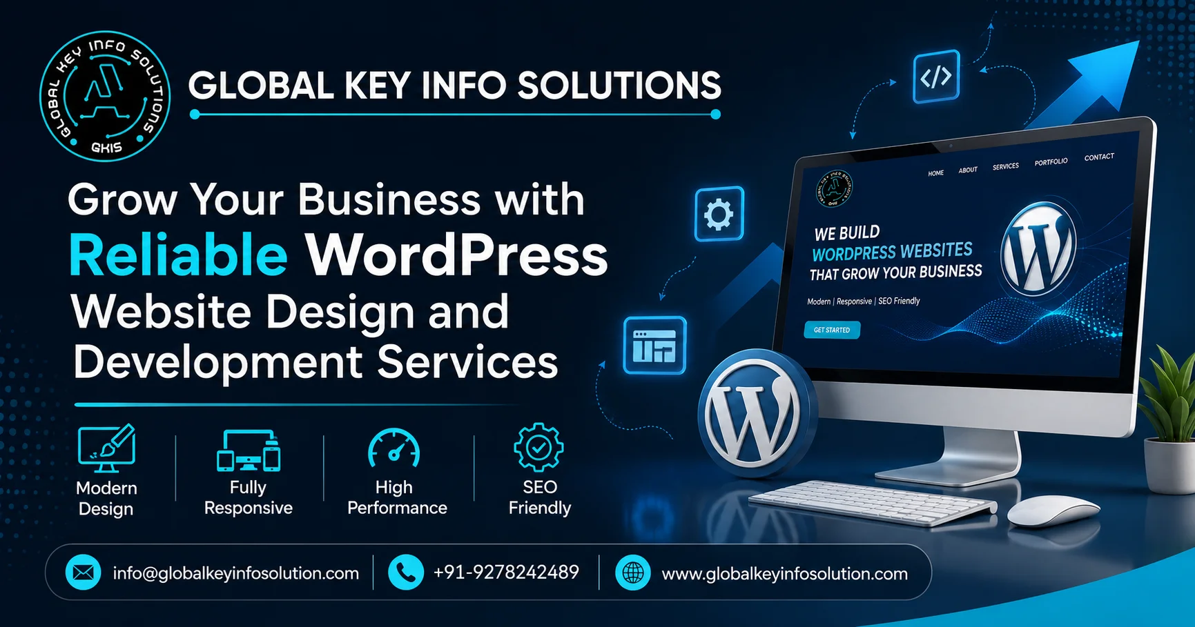 Grow Your Business with Reliable WordPress Website Design and Development Services