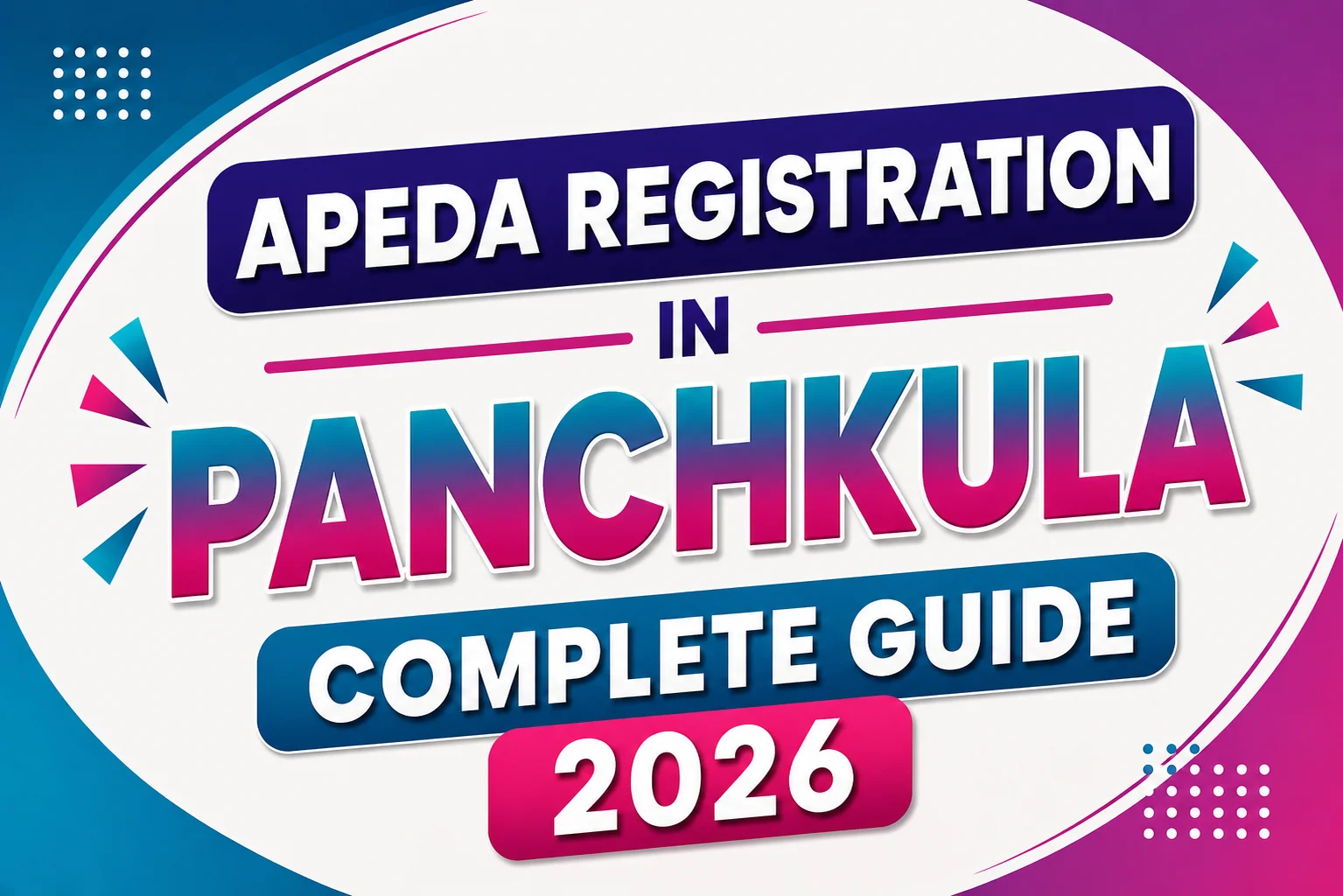 APEDA Registration in Panchkula: Complete Guide 2026