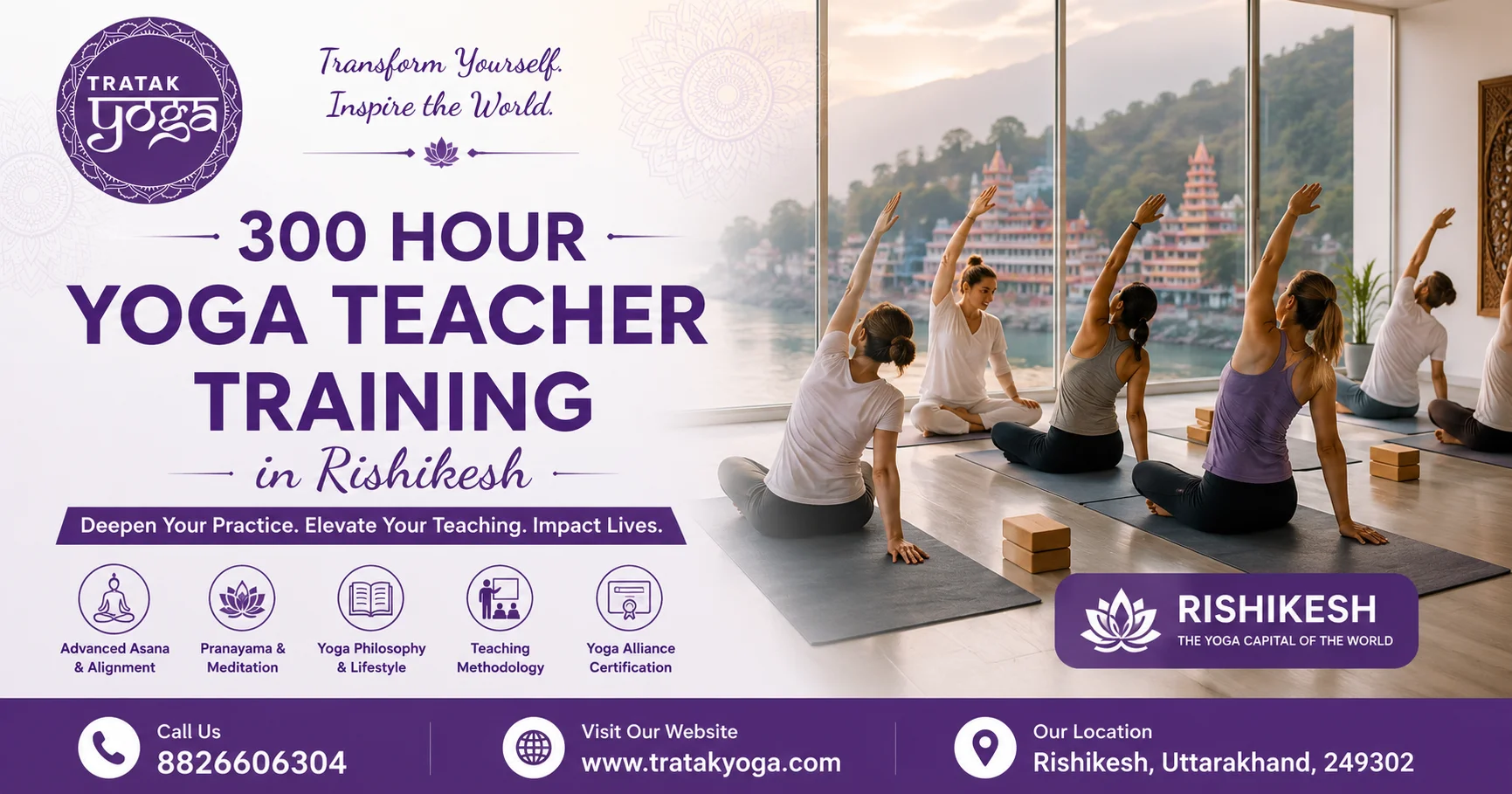 How to Choose the Best 300 Hour Yoga Teacher Training in Rishikesh Successfully?