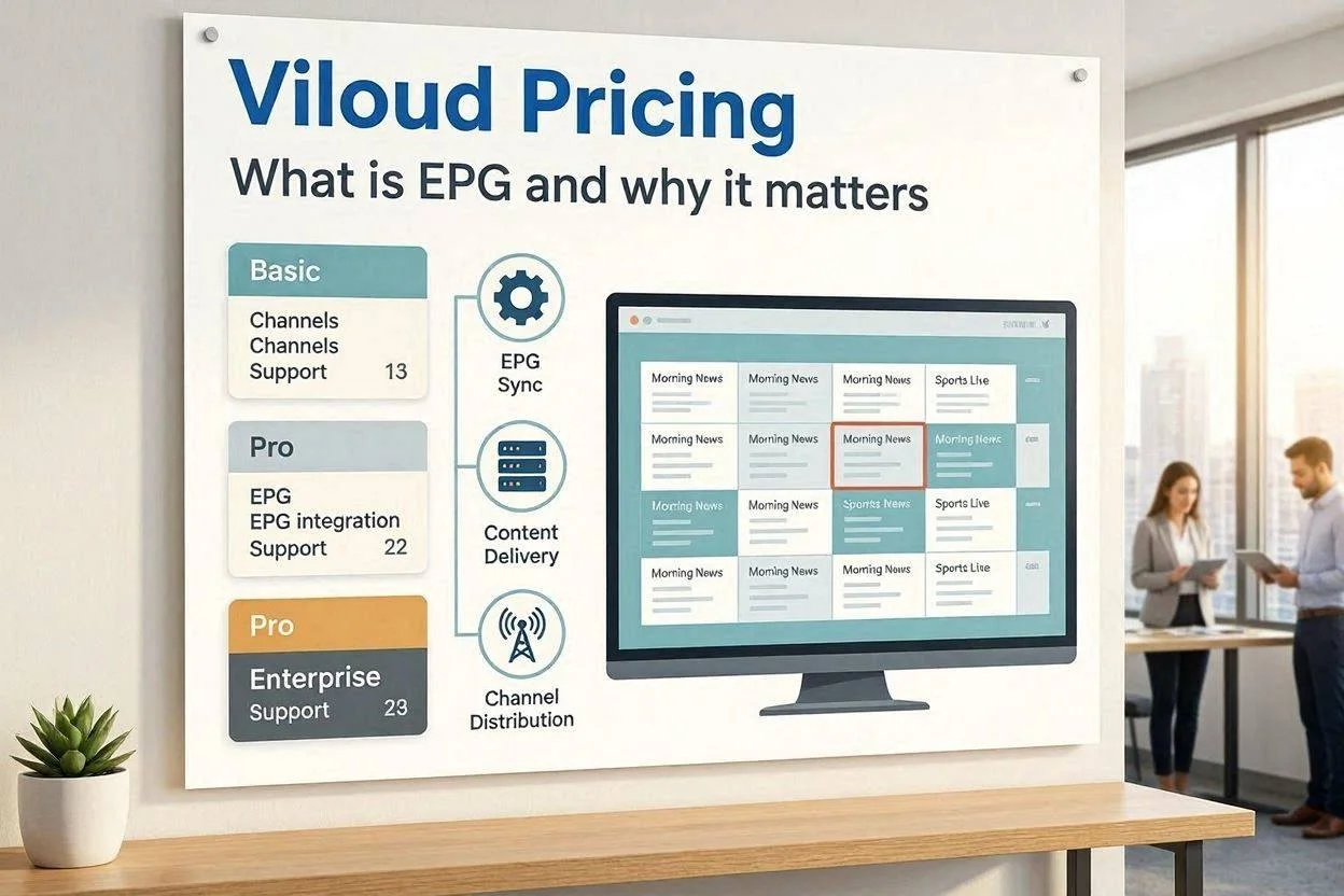 Viloud Pricing Explained: What Is EPG and Why Does It Matter for Broadcasters?
