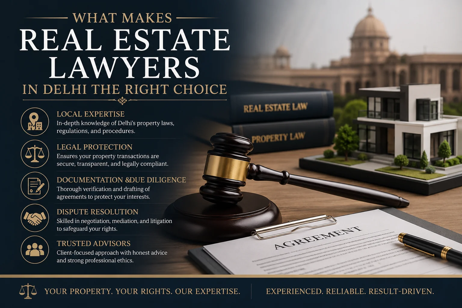 What Makes Real Estate Lawyers in Delhi the Right Choice
