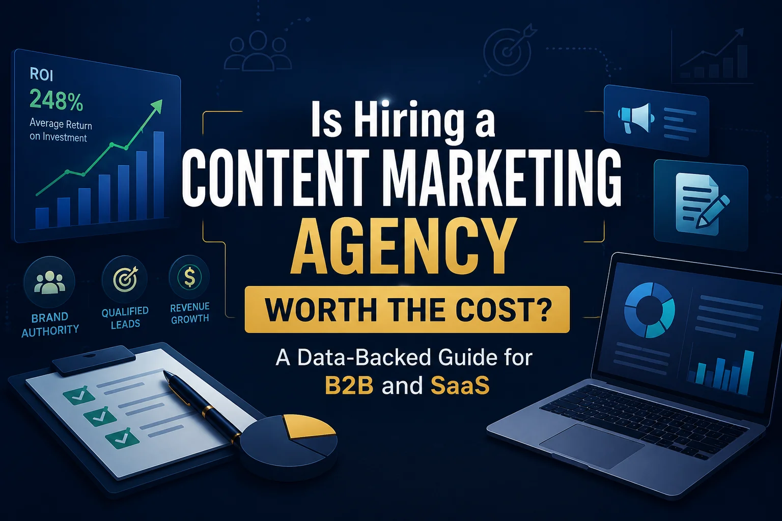 Is Hiring a Content Marketing Agency Worth the Cost? A Data-Backed Guide for B2B and SaaS